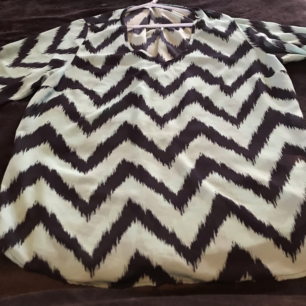 Sheer blouse